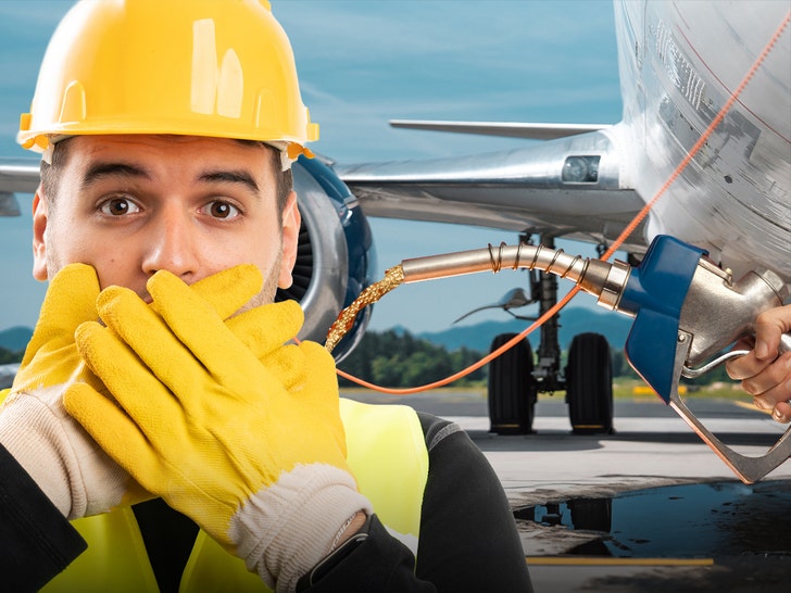 Airport Worker Appears to Lose Control of Refueling Hose, Watch The Disaster