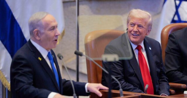 Netanyahu to Trump in Knesset: 'Thank You For All You Have Done For Us'