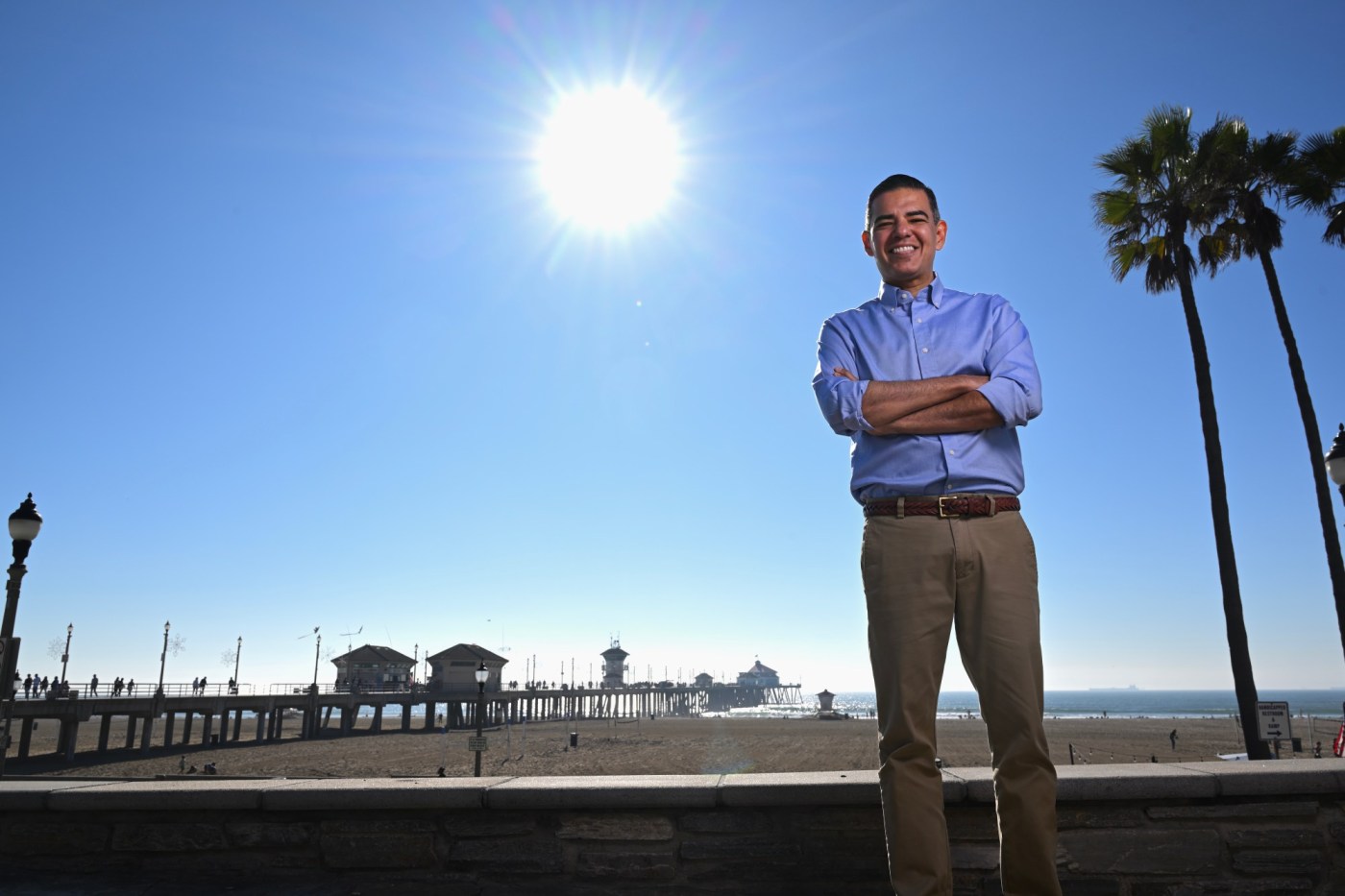 Democratic Rep. Robert Garcia of Long Beach could represent conservative Orange County cities if reelected